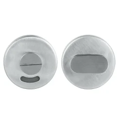 Basic WC-Rosette silber