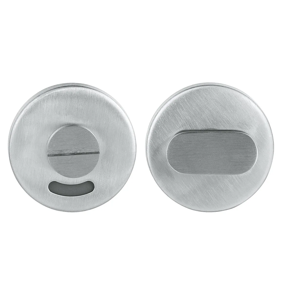 Basic WC-Rosette silber
