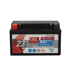 Batterie GEL YTX7A-BS 7Ah 160A