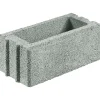 Bellamur-Gartenmauer 1/1 Stein, 50x25x20cm, grau
