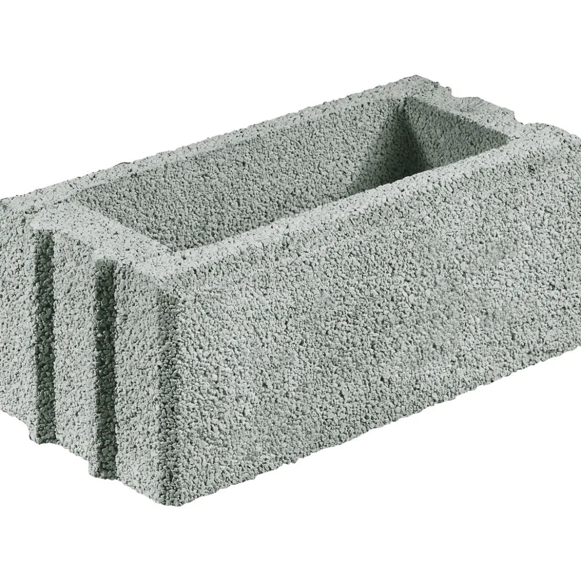 Bellamur-Gartenmauer 1/1 Stein, 50x25x20cm, grau