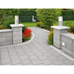 Bellamur-Gartenmauer 1/1 Stein, 50x25x20cm, grau