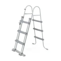 Bestway Steel Pro Max Frame-Pool-Set mit Filterpumpe Durchmesser 366 x 100 cm grau