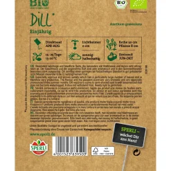 Bio-Kräuter Dill 100 cm