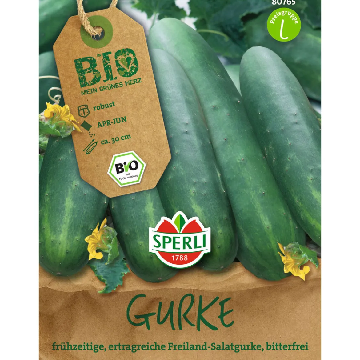 Bio-Salatgurke 30 cm