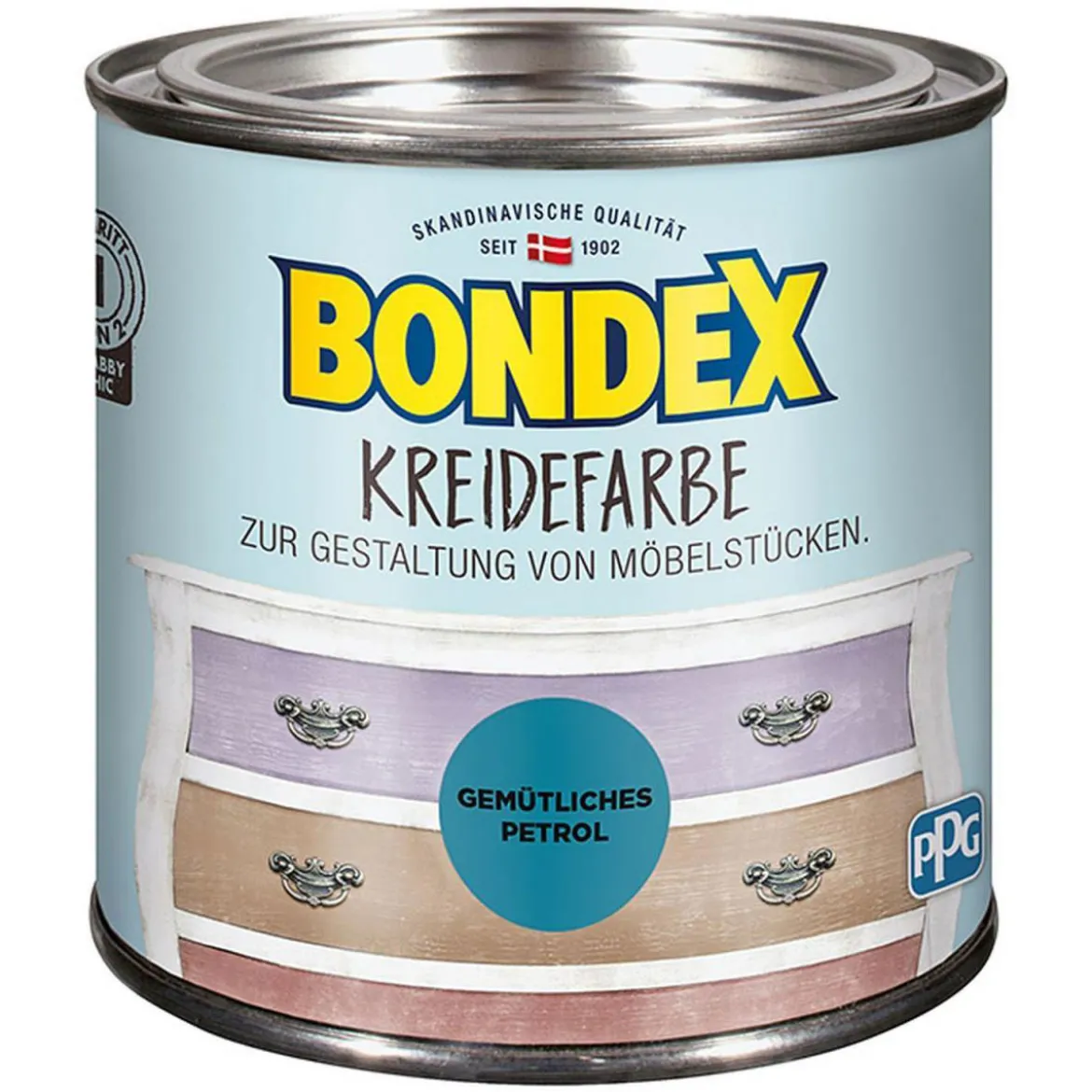 Bondex Kreidefarbe gemütliches petrol