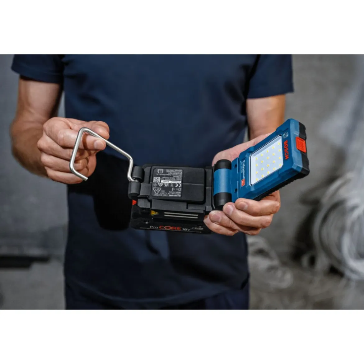 Bosch Professional Akku-Bauleuchte GLI 18V-800