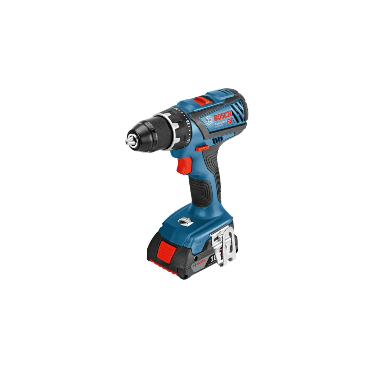 Bosch ProfessionalAkku-Bohrschrauber-Set GSR 18V-28 Professional 82-teiliges Zubehörset