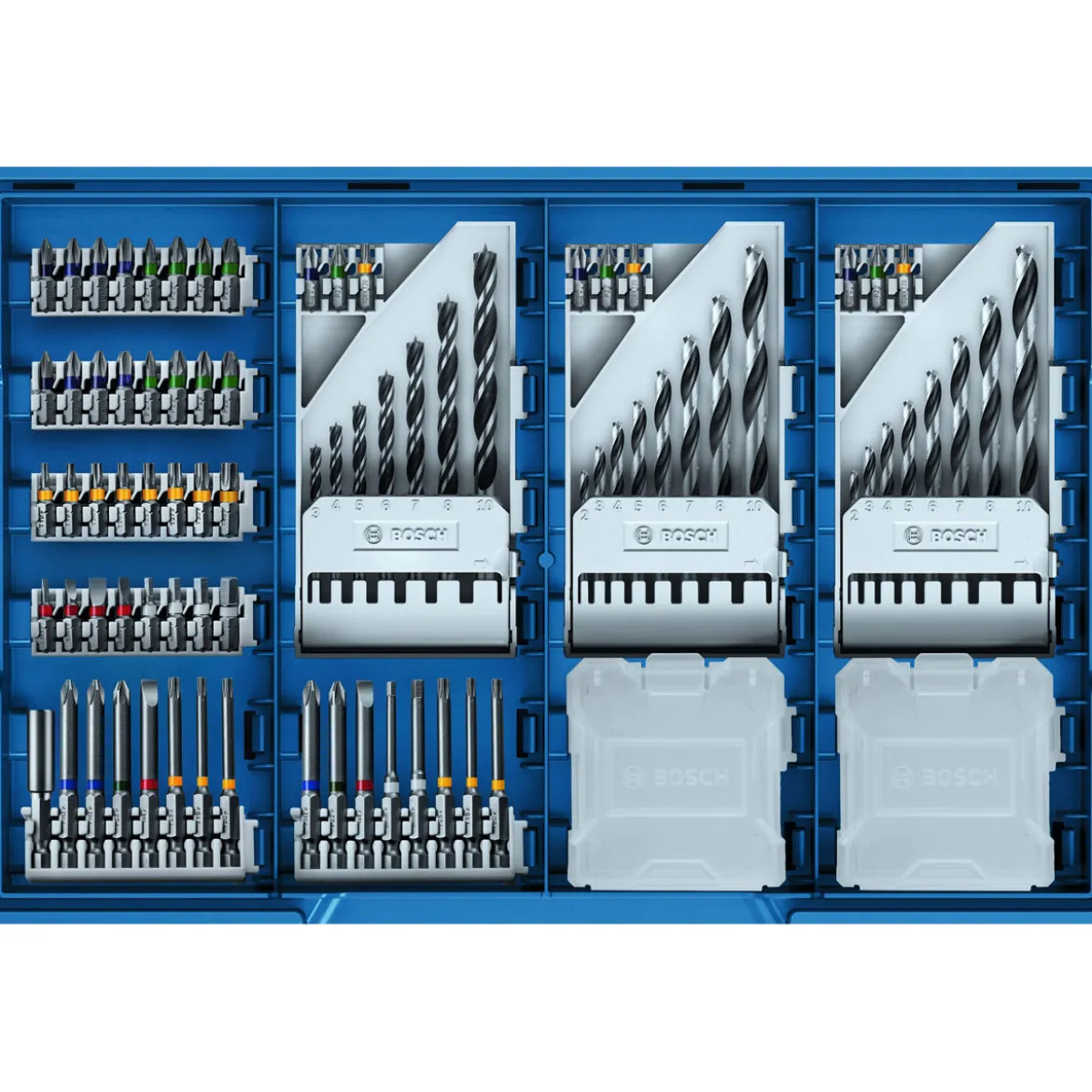 Bosch ProfessionalAkku-Bohrschrauber-Set GSR 18V-28 Professional 82-teiliges Zubehörset