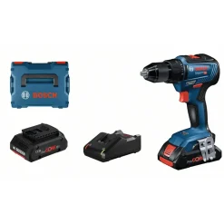 Bosch ProfessionalAkku-Bohrschrauber GSR 18 V mit 2 Akkus