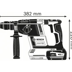 Bosch ProfessionalAkku-Bohrhammer GBH 18V-26 F Professional SDS-plus