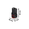 Bosch ProfessionalAkku GBA 2Ah
