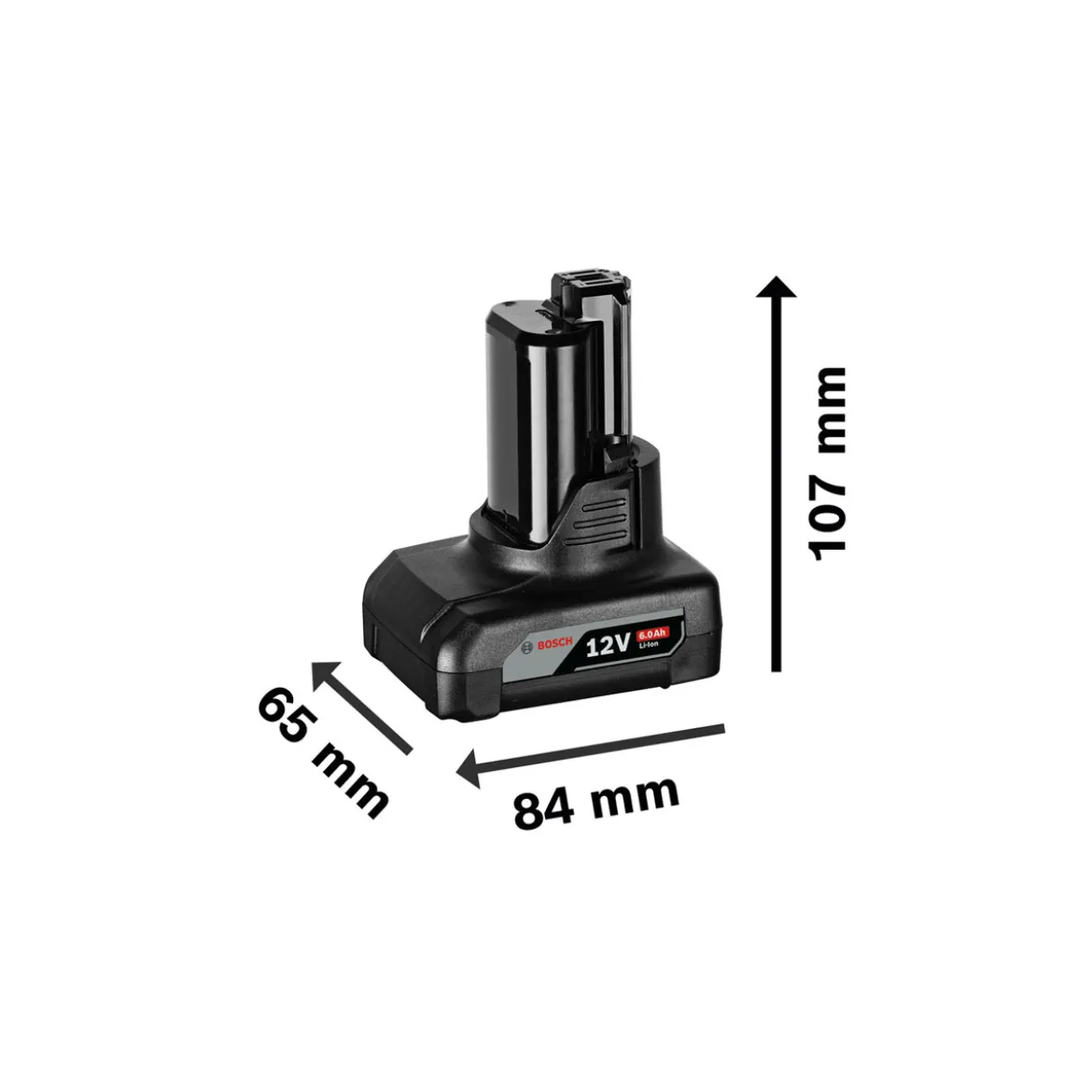 Bosch ProfessionalAkku GBA 12V 6 Ah