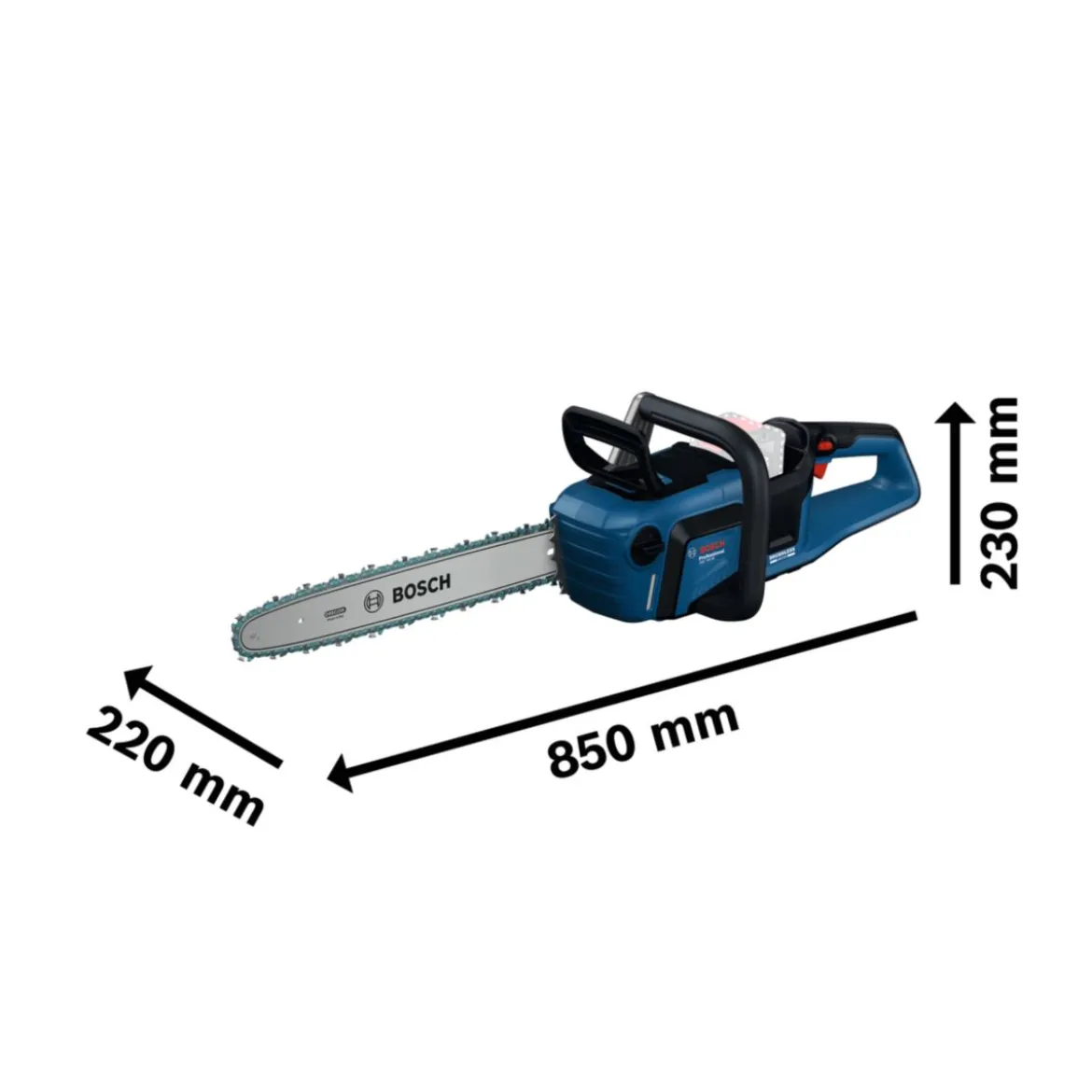 Bosch Professional Akku-Kettensäge GKE 18V-40