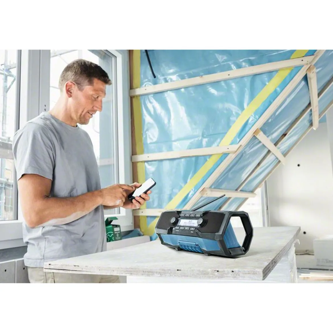 Bosch ProfessionalAkku-Radio GPB 18V-2 SC 15 W