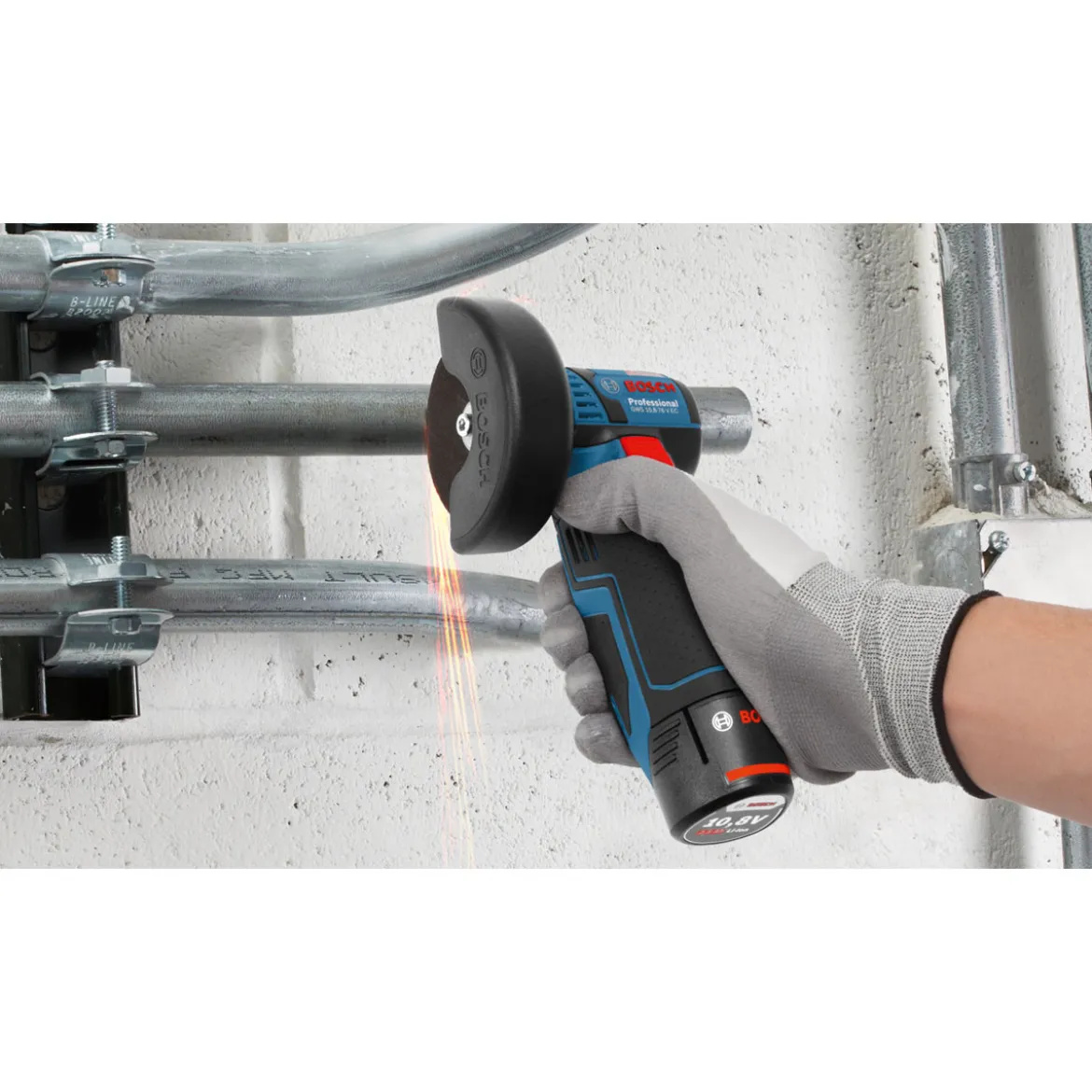 Bosch ProfessionalAkku-Winkelschleifer GWS 12V-76 EC solo
