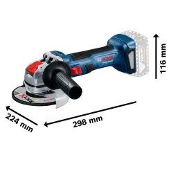 Bosch ProfessionalAkku-Winkelschleifer GWX 18V-7 X-LOCK