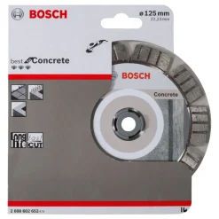 Bosch ProfessionalDiamanttrennscheibe Best for Concrete 125 x 22,23 x 2,2 x 12 mm