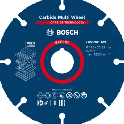 Bosch ProfessionalExpert Carbide Multi Wheel Trennscheibe 125 mm 22,23 mm