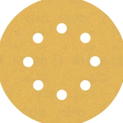 Bosch ProfessionalExpert C470 Schleifpapier mit 8 Löchern für Exzenterschleifer 125 mm G 180 5- teilig