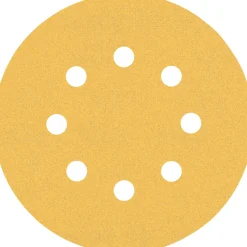 Bosch ProfessionalExpert C470 Schleifpapier mit 8 Löchern für Exzenterschleifer 125 mm G 120 5- teilig
