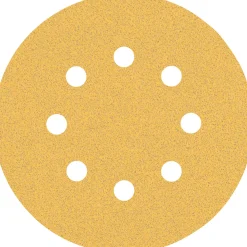 Bosch ProfessionalExpert C470 Schleifpapier mit 8 Löchern für Exzenterschleifer 125 mm G 80 5- teilig