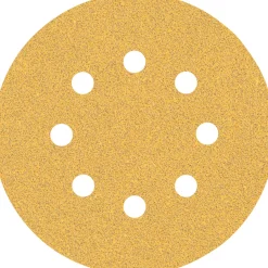 Bosch ProfessionalExpert C470 Schleifpapier mit 8 Löchern für Exzenterschleifer 125 mm G 60 5- teilig