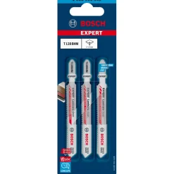 Bosch ProfessionalExpert Laminate Clean T128 BHM Stichsägeblatt 3 Stück