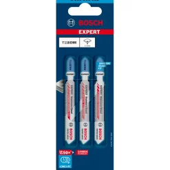 Bosch ProfessionalExpert Stainless Steel T 118 EHM Stichsägeblatt 3 Stück