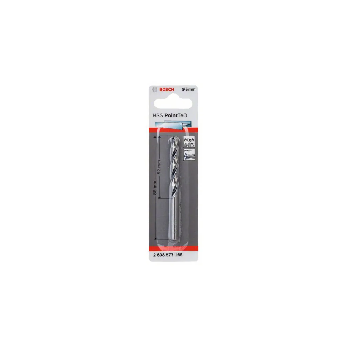Bosch ProfessionalHSS-Spiralbohrer PointTeQ 6,0 mm