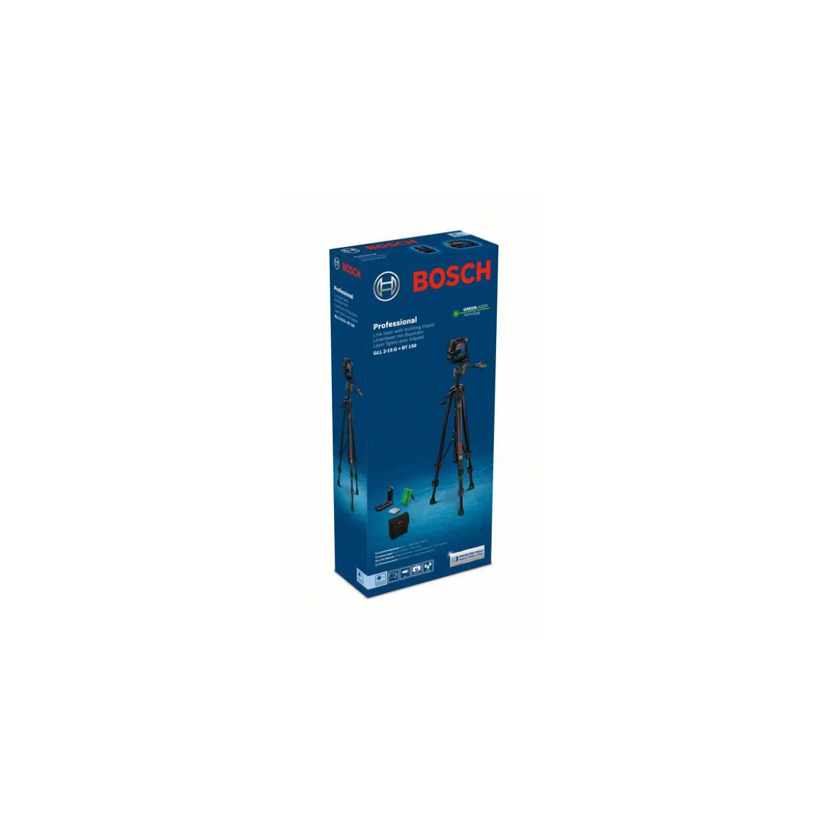 Bosch ProfessionalLinienlaser Set GLL 2-15 G grün