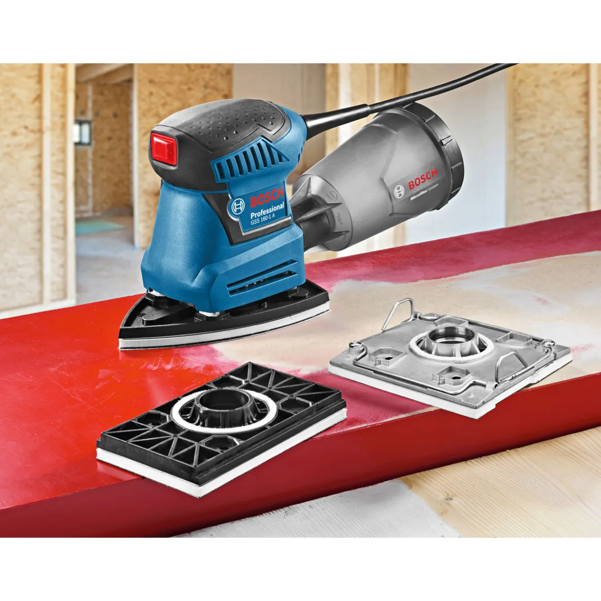 Bosch ProfessionalSchwingschleifer GSS 160-1 A Multi