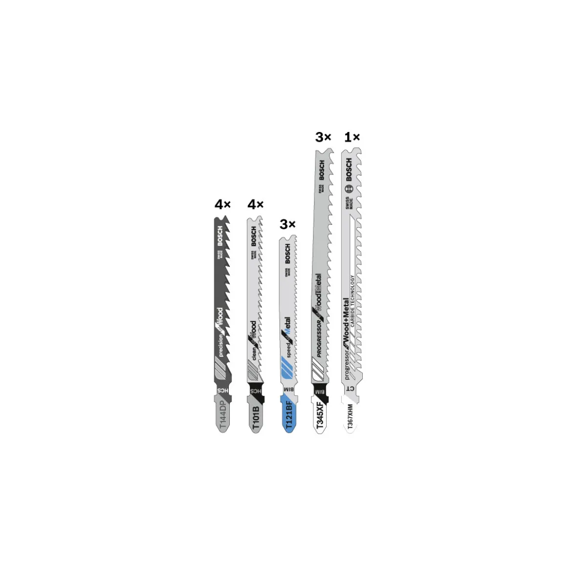 Bosch ProfessionalSägeblatt-Set 15 Stück