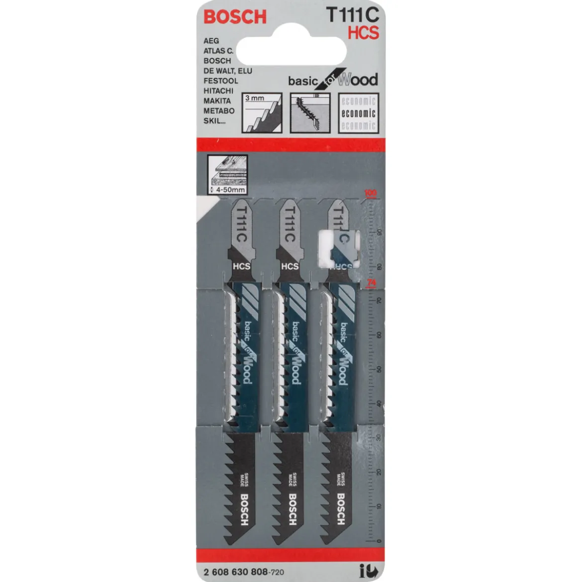 Bosch ProfessionalStichsägeblatt T 111 C Basic for Wood