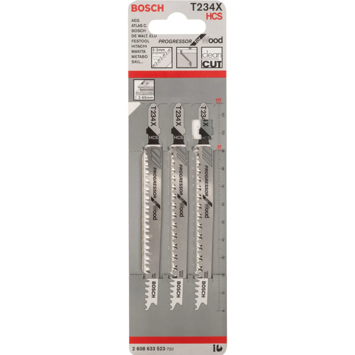 Bosch ProfessionalStichsägeblatt T 234 X Progressor for Wood