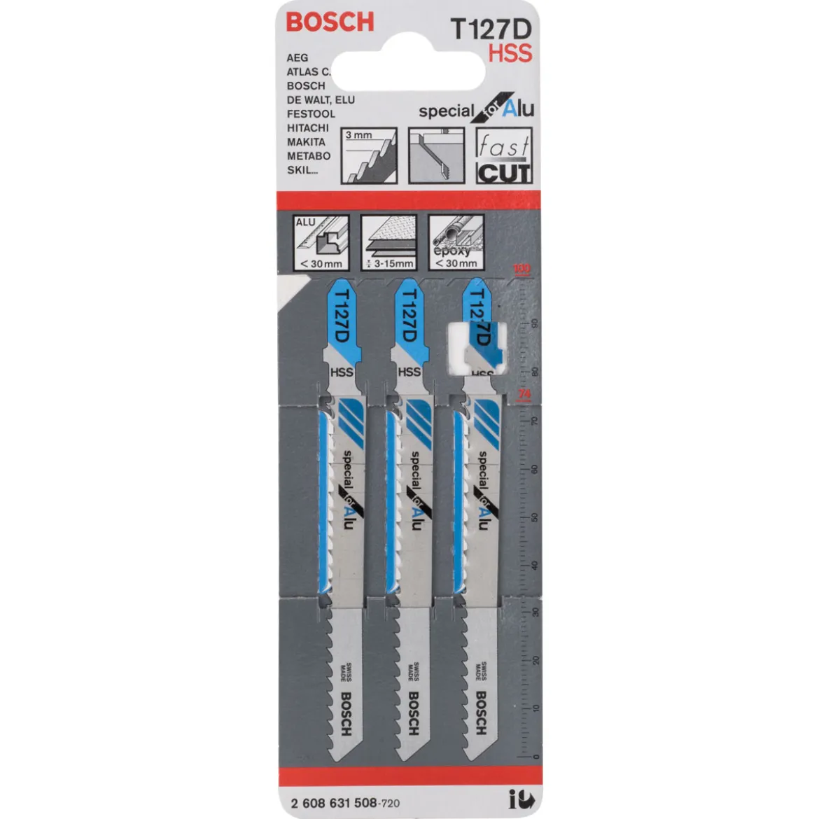 Bosch ProfessionalStichsägeblatt T 127 D Special for Alu