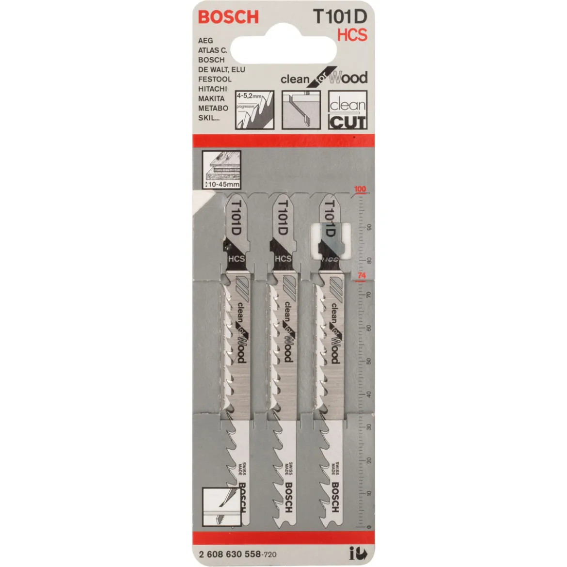 Bosch ProfessionalStichsägeblatt T 101 D Clean for Wood