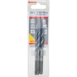 Bosch Professional3-teiliges CYL-5 Betonbohrer-Set 5/6/8 mm