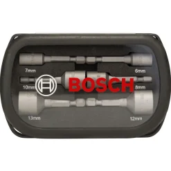 Bosch Professional6-teiliges Steckschlüssel-Set 6–13 mm
