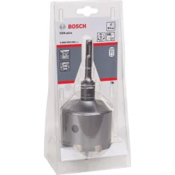 Bosch Professional3-teiliges Hohlbohrkronen-Set SDS plus 82 mm