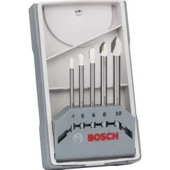 Bosch Professional5-teiliges CYL-9 Ceramic Fliesenbohrer-Set 4–10 mm
