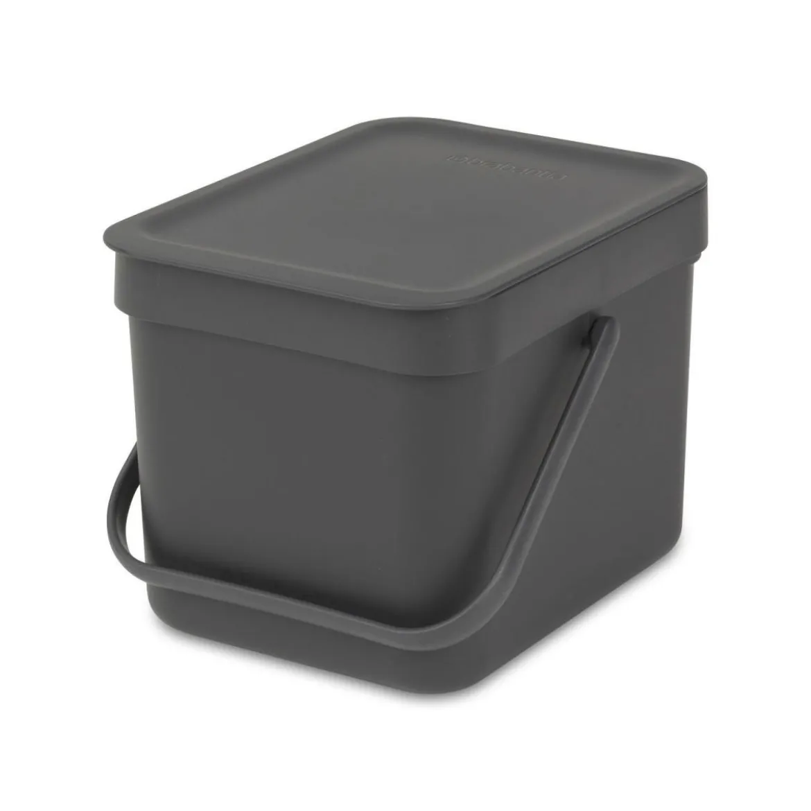 BRABANTIA Abfallbehälter Sort und Go 6 L grau