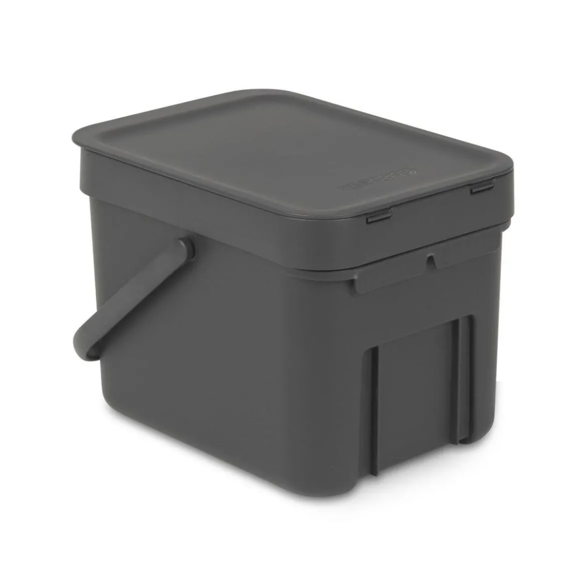 BRABANTIA Abfallbehälter Sort und Go 6 L grau