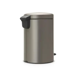 BRABANTIA Treteimer Newicon 12 L mit Kunststoffeinsatz platinum