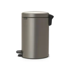 BRABANTIA Treteimer Newicon 12 L mit Kunststoffeinsatz platinum