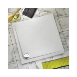 Brausetasse Maui Q 90x90x2,5cmweiss