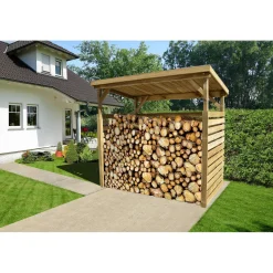 Brennholzlager 663 B, Groesse 1 260x130cm