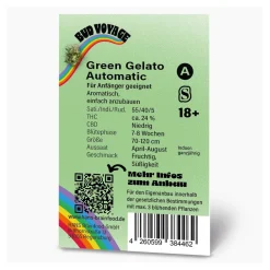 Bud Voyage Hanfsamen Green Gelato Auto
