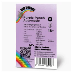 Bud Voyage Hanfsamen Purple Punch Auto