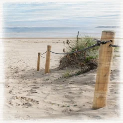 Canvas-Art Strand 30 x 30 cm